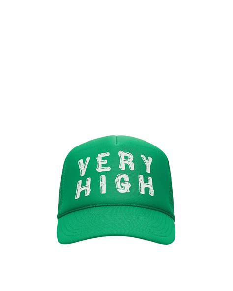 very high trucker hat